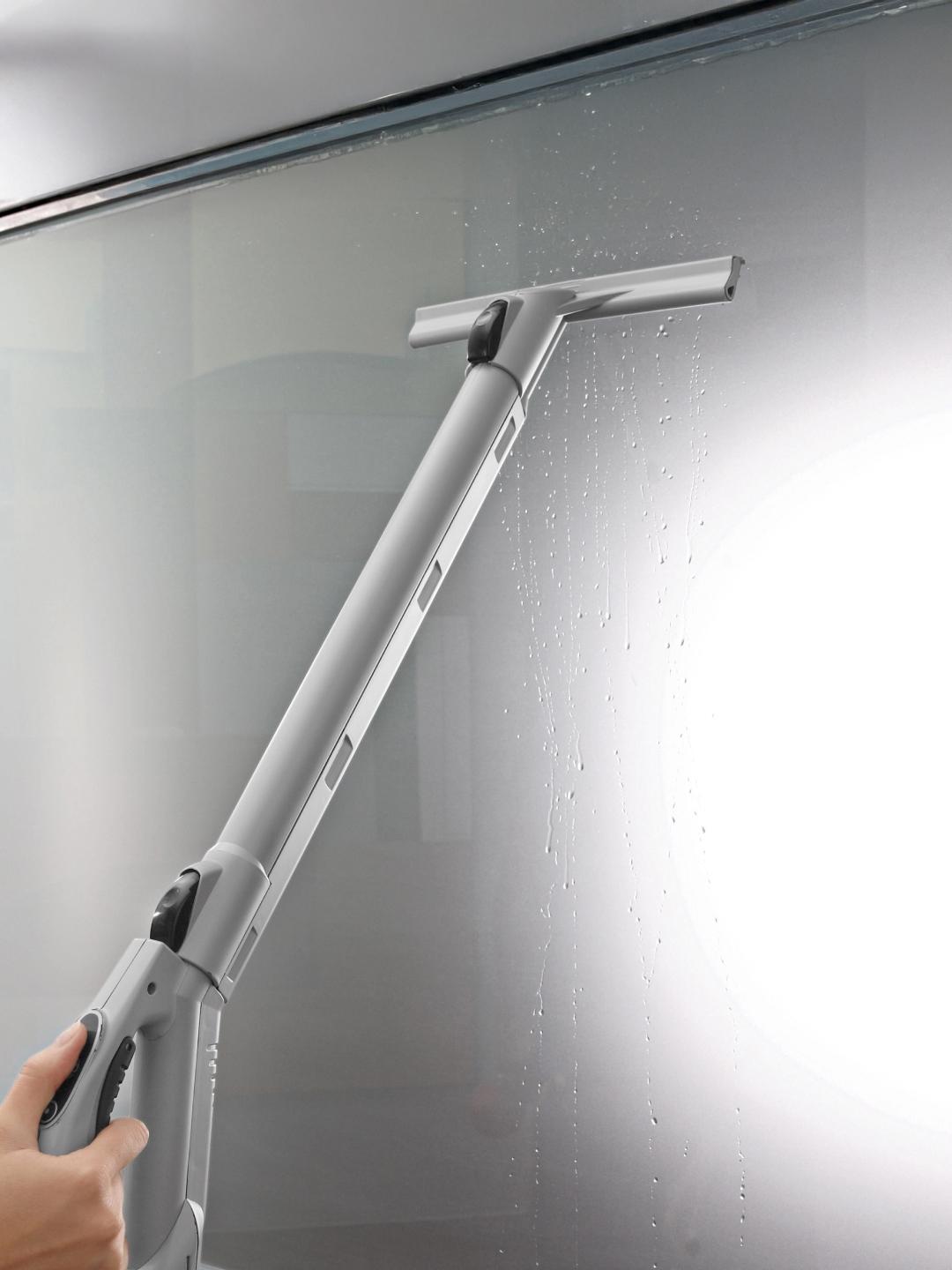 Window cleaning, Steam cleaning